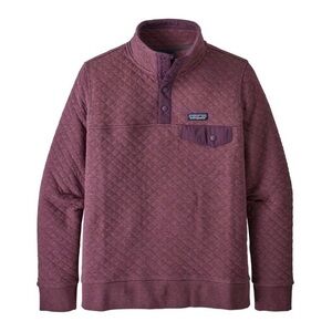 Patagonia Women's Organic‎ Cotton Quilt Snap-T Pullover, Light Blasamic